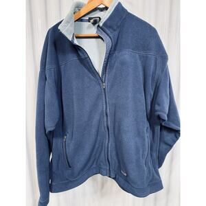 Patagonia Synchilla Jacket Mens XL Blue Fleece Full Zip Pockets
